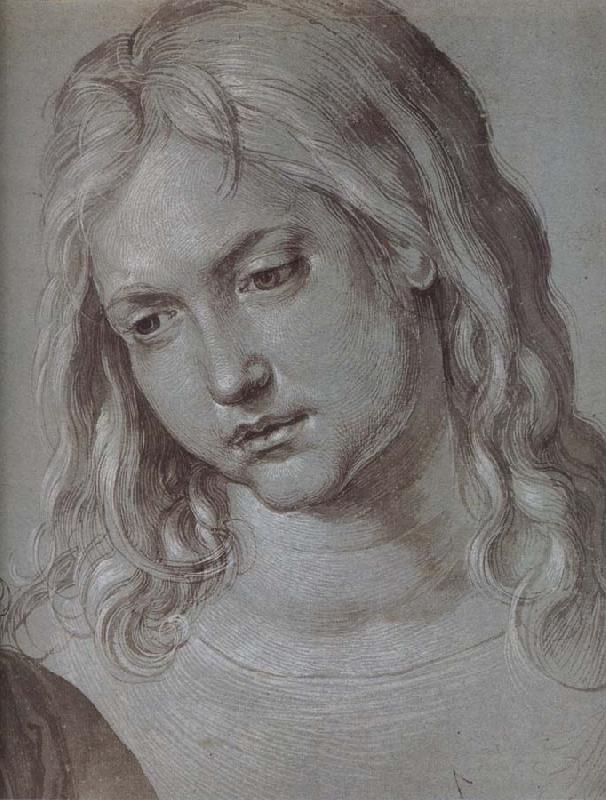 Albrecht Durer THe Head of christ at age twelve